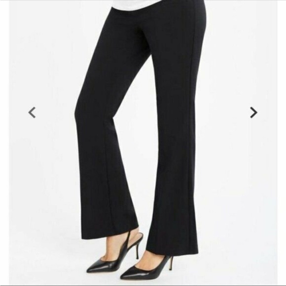 Motherhood Maternity Black Flare Stretch Pants - Picture 1 of 8